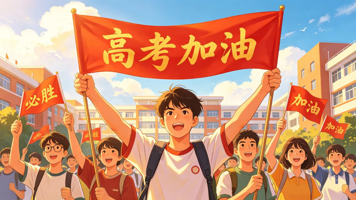致逐梦高考、矢志报国的青春学子